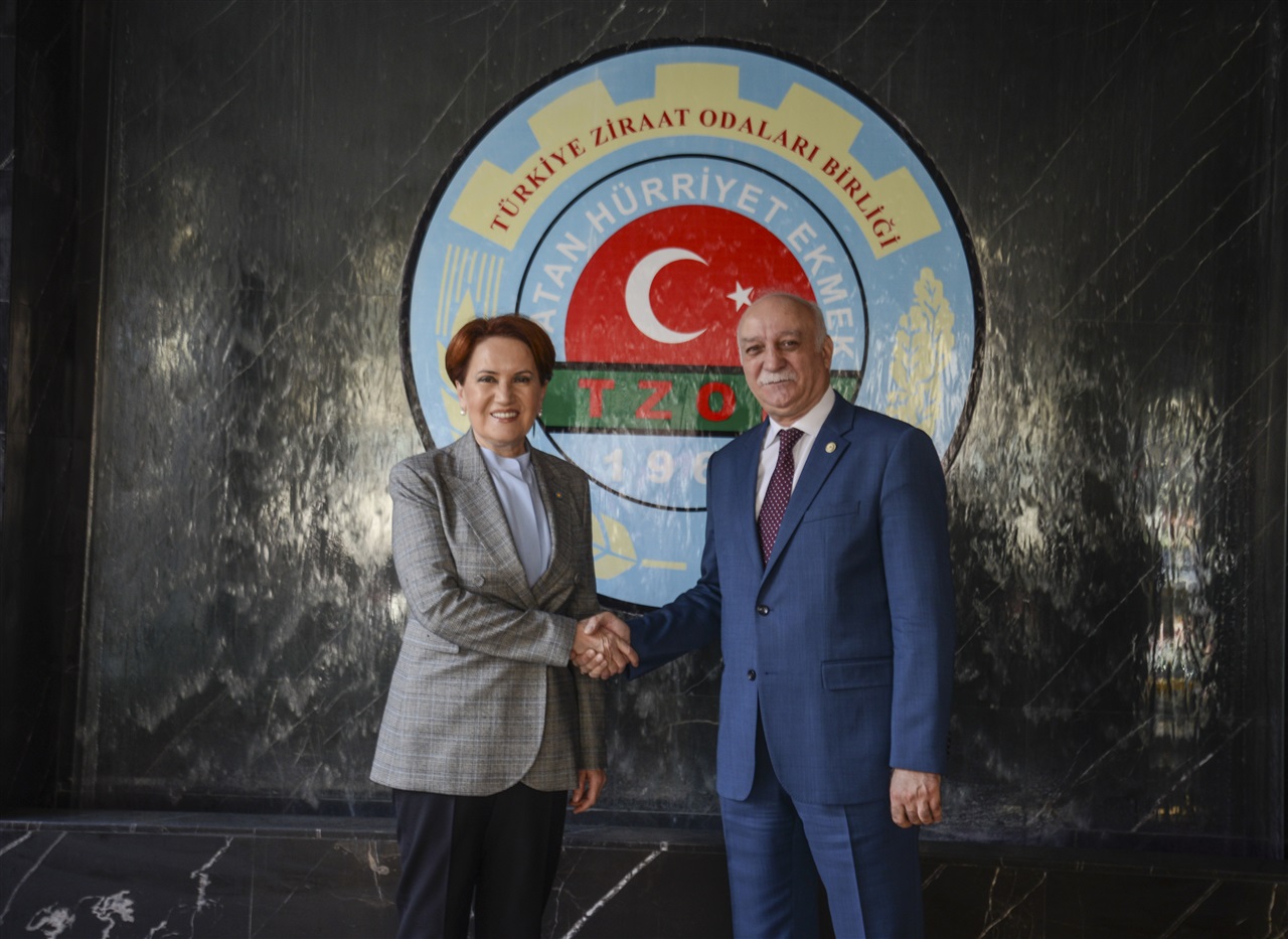İyi Parti Genel Başkanı Akşener, TZOB’u ziyaret etti-01.11.2018