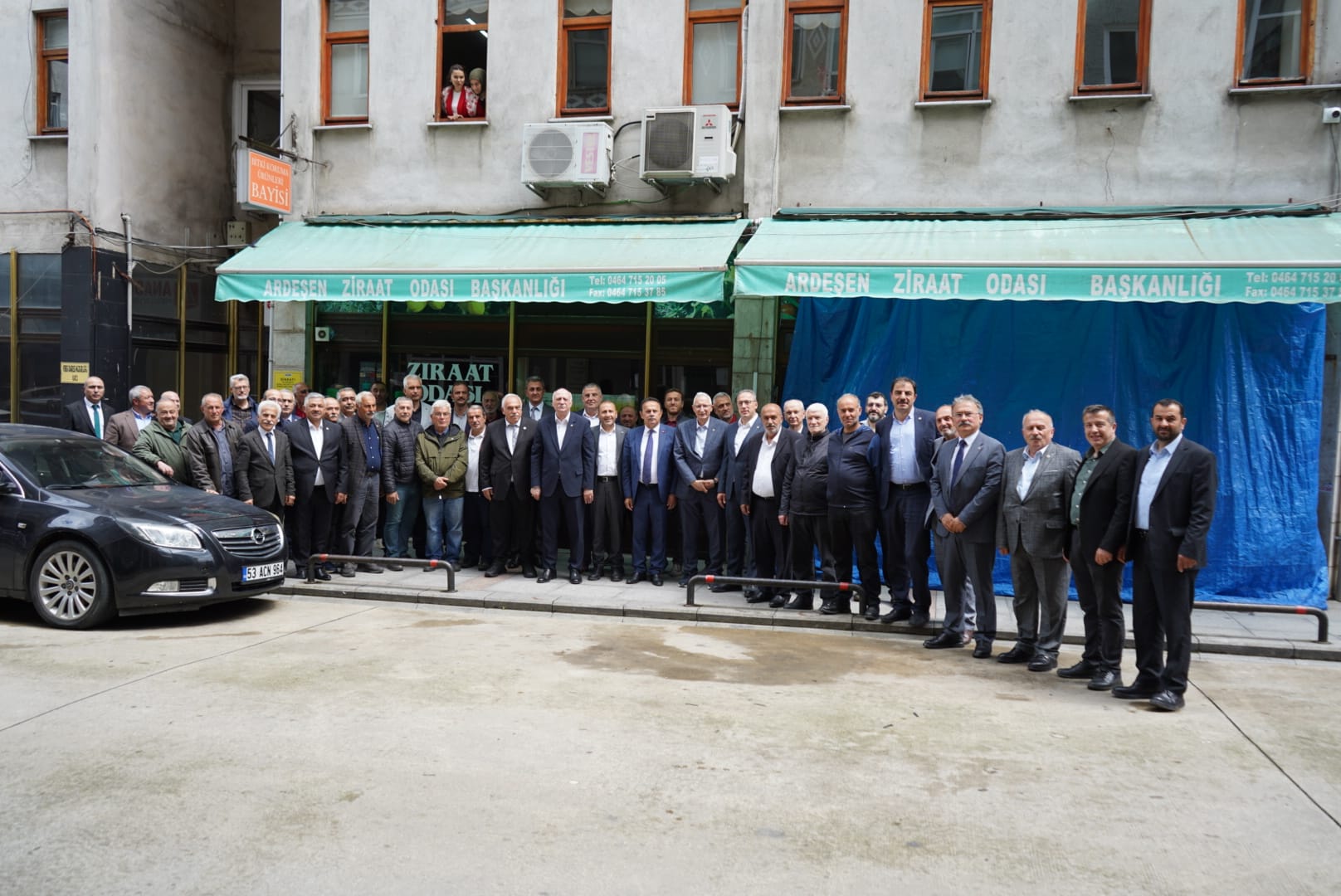 Bayraktar, Ardeşen Ziraat Odası’nı ziyaret etti